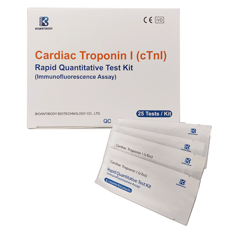 Набір для кількісного визначення серцевого тропоніну I (cTnI) (імунофлуоресцентний метод) №25